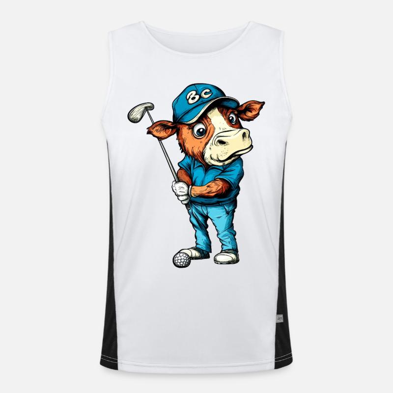Golf de vaches Débardeur respirant contrasté Homme 