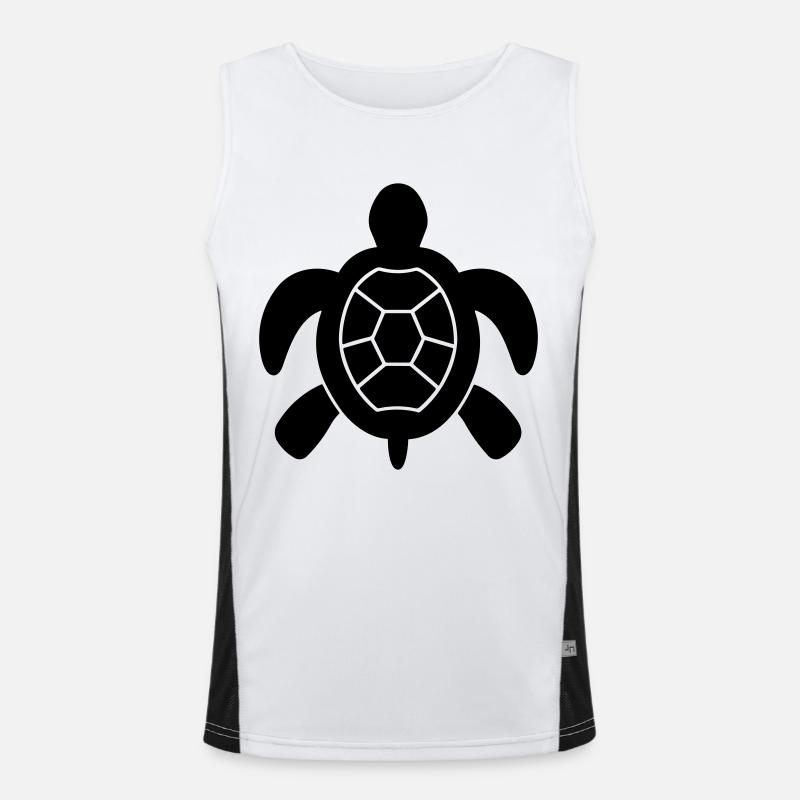 tortoise Men's Functional Contrast Tank Top 