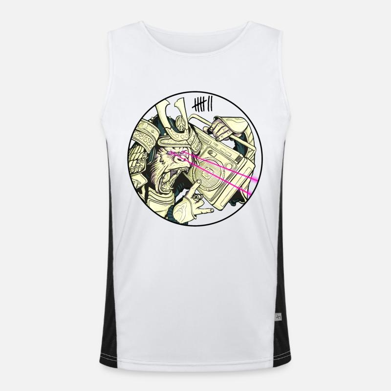 7 Vêtements - Gorilla Samurai Débardeur respirant contrasté Homme 