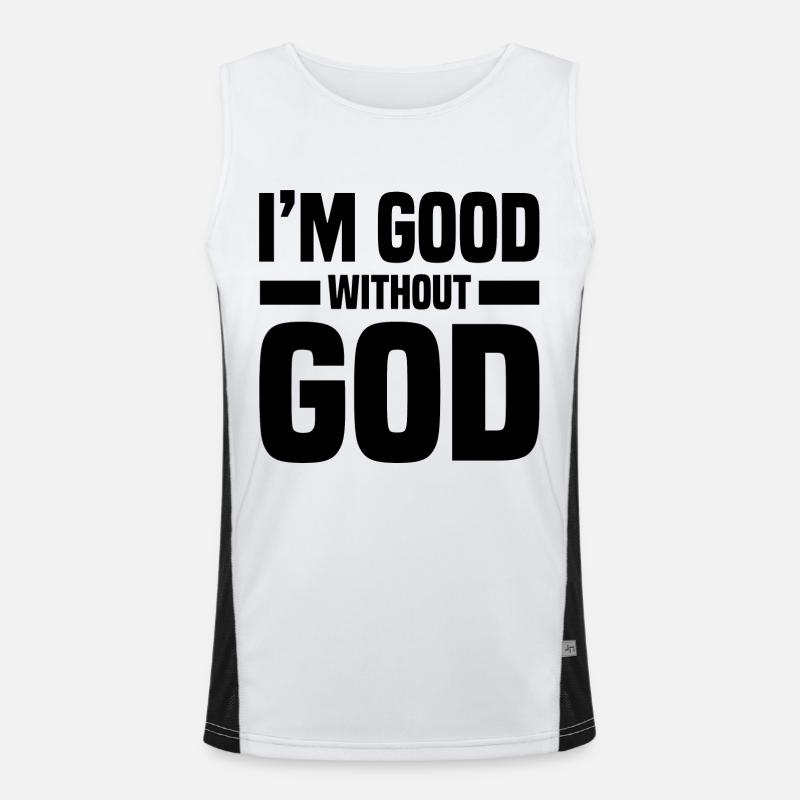 Atheists Men's Functional Contrast Tank Top 