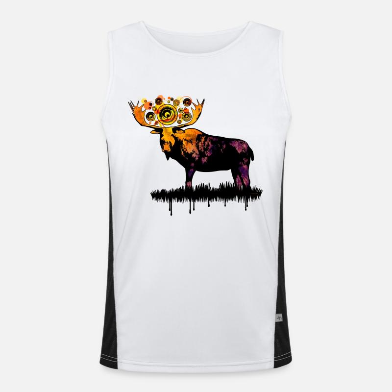 Music Moose Débardeur respirant contrasté Homme 