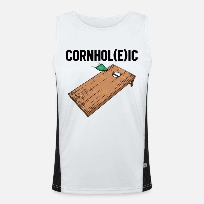 Cornhole Men's Functional Contrast Tank Top 