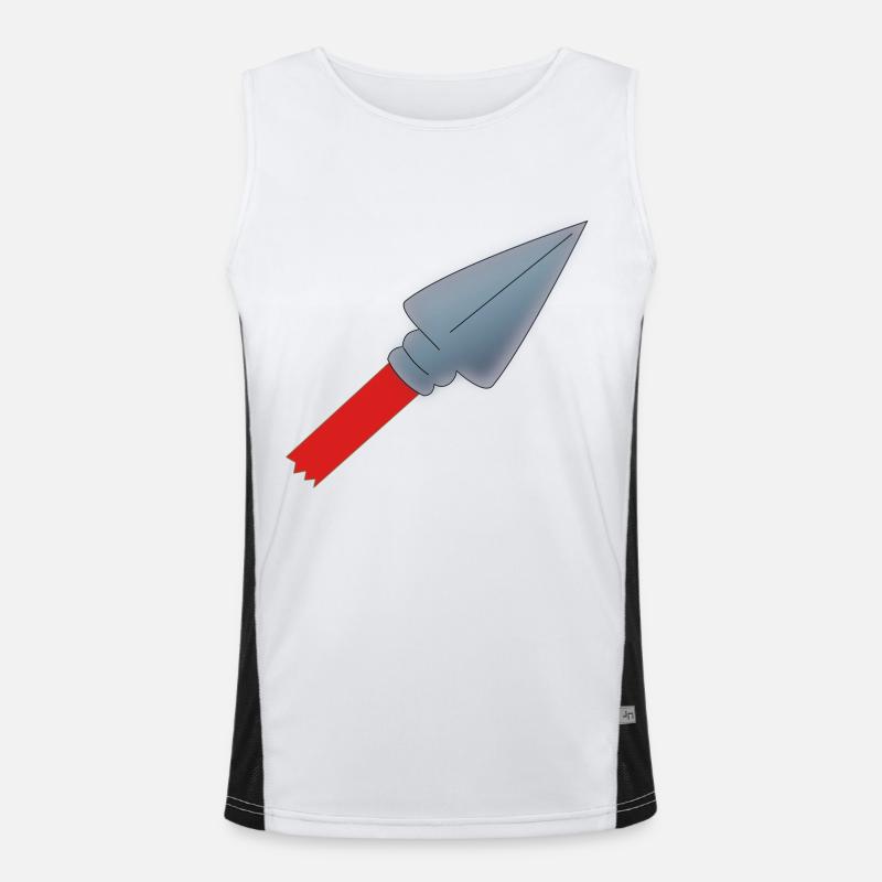 lance Débardeur respirant contrasté Homme 