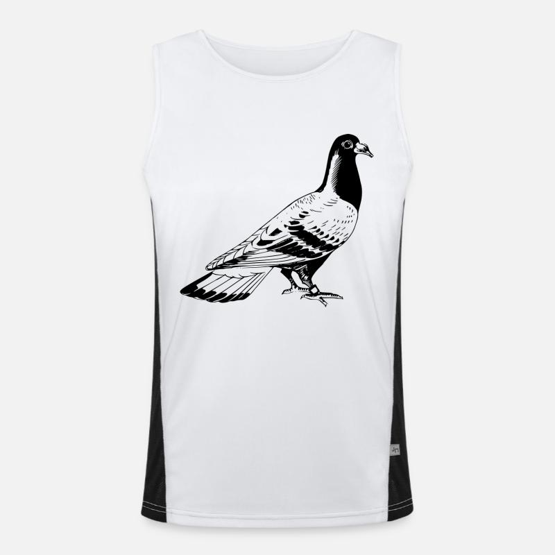 Dove Men's Functional Contrast Tank Top 