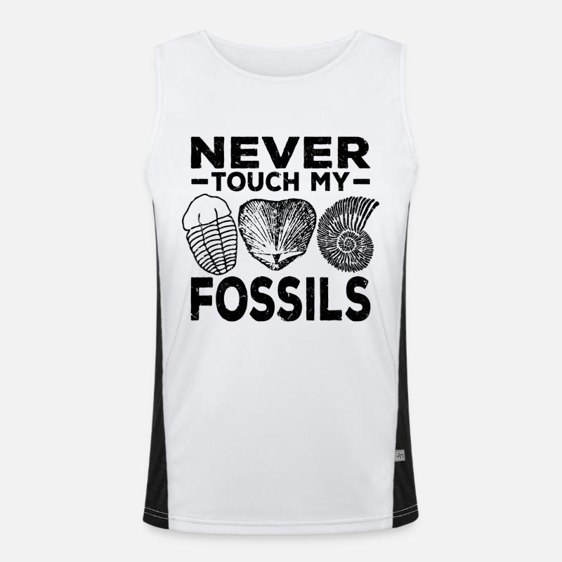 Collecting fossils Men's Functional Contrast Tank Top 