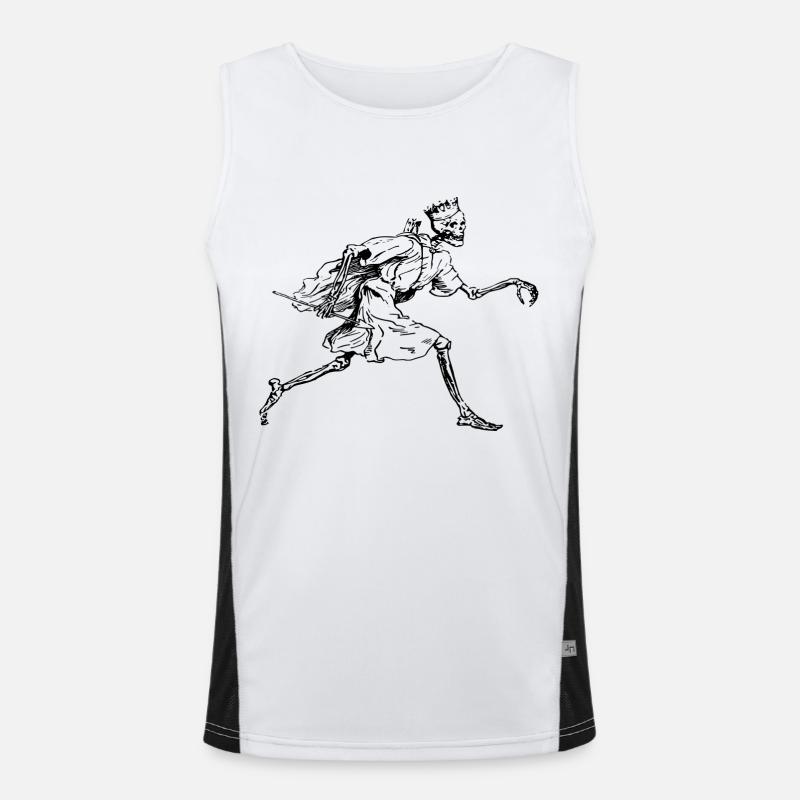 Skull King Men's Functional Contrast Tank Top 