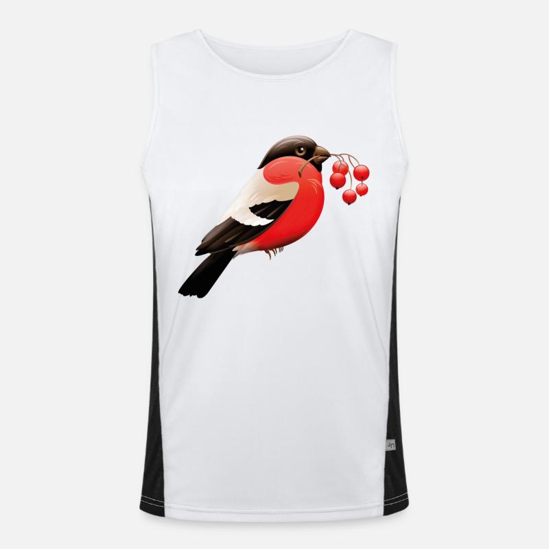 Vogel Funktionelles Kontrast-Tank Top für Männer 