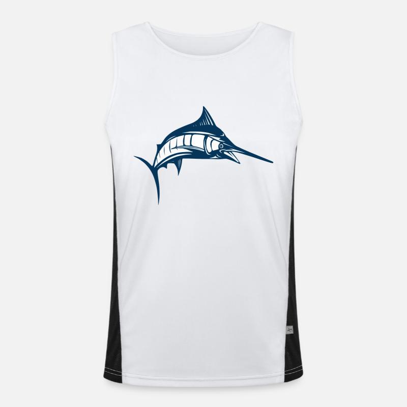 swordfish Men's Functional Contrast Tank Top 