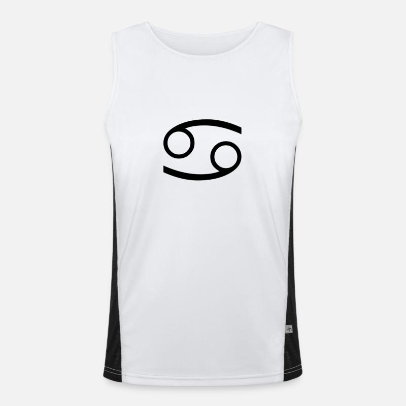 Sternzeichen Funktionelles Kontrast-Tank Top für Männer 