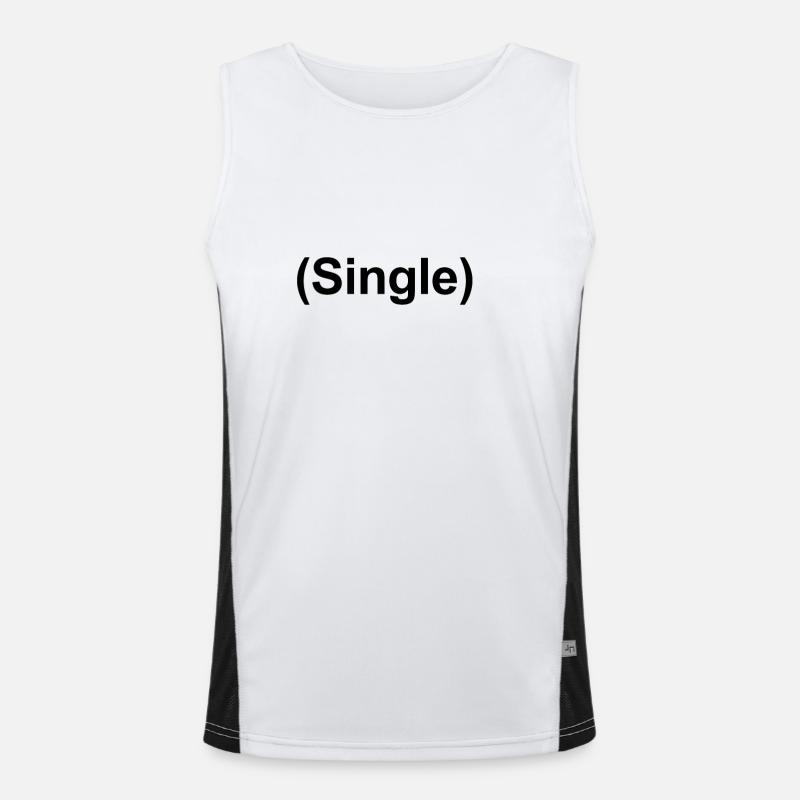 single Funktionelles Kontrast-Tank Top für Männer 