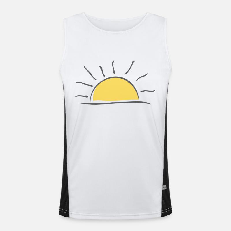 Sun Men's Functional Contrast Tank Top 