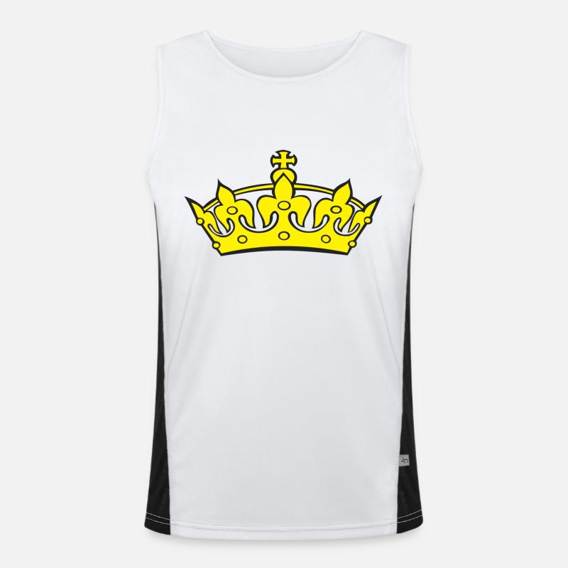 Crown Men's Functional Contrast Tank Top 