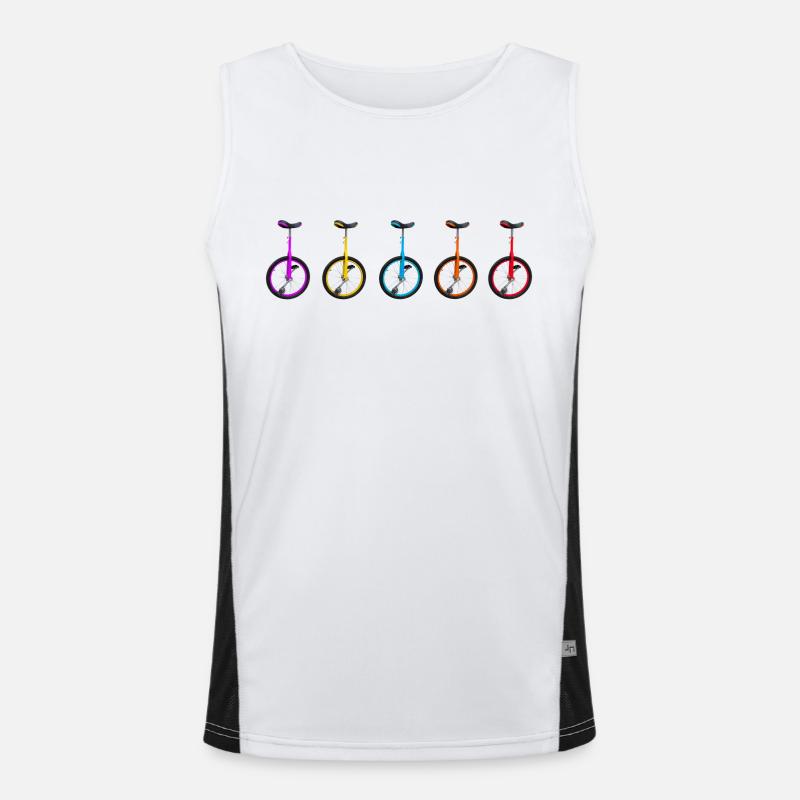 Unicycle Oneweel Men's Functional Contrast Tank Top 