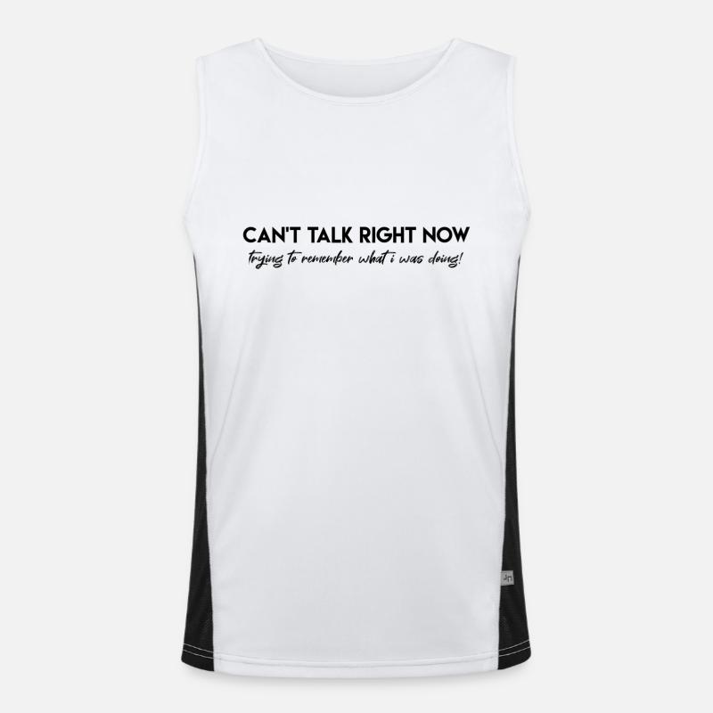 ADHS Funktionelles Kontrast-Tank Top für Männer 