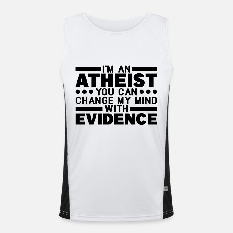 Athéisme Débardeur respirant contrasté Homme 