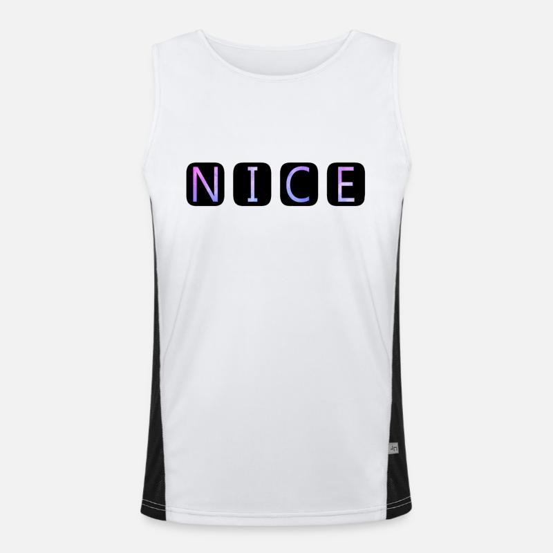 Rar Funktionel kontrast tanktop til herrer 