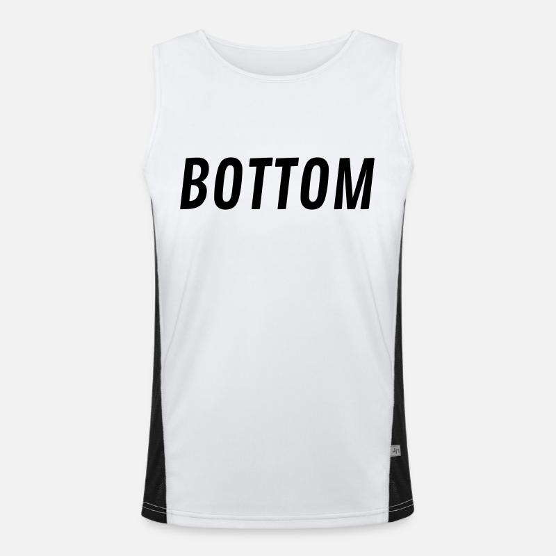 Bottom Gifts Men's Functional Contrast Tank Top 