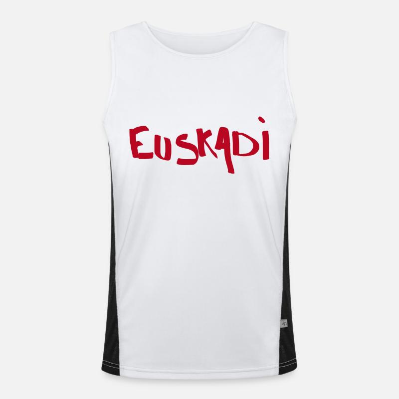 Euskadi Basque Débardeur respirant contrasté Homme 