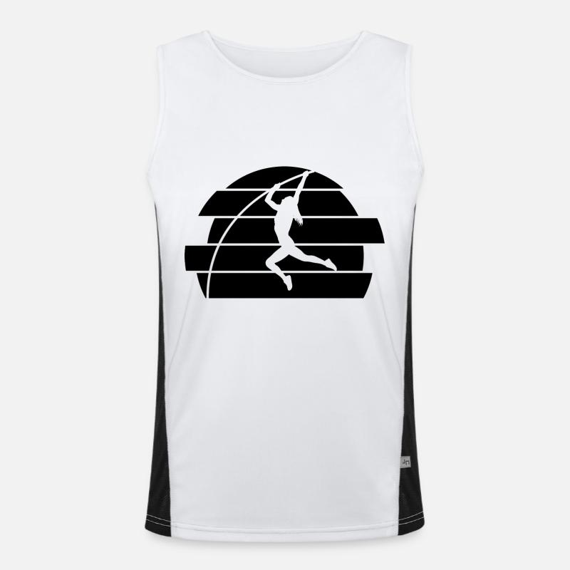 Pole vaulting Men's Functional Contrast Tank Top 