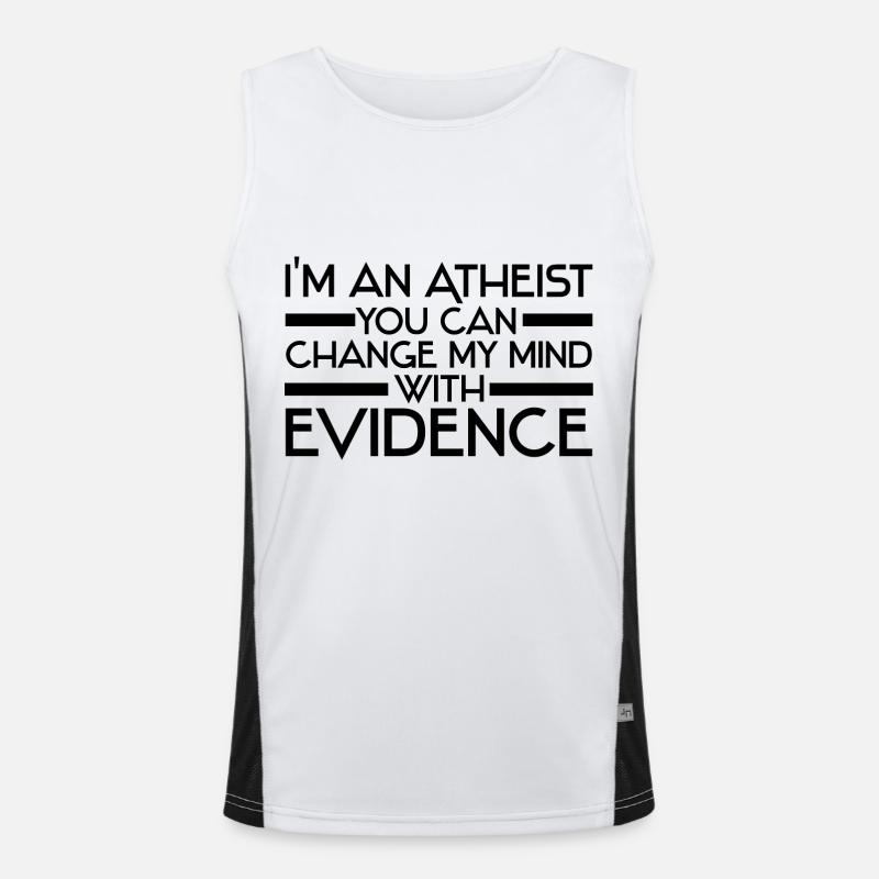 Athéisme Débardeur respirant contrasté Homme 