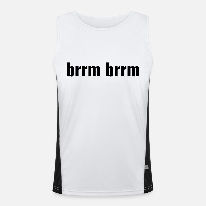 brrm brrm Funktionelles Kontrast-Tank Top für Männer 