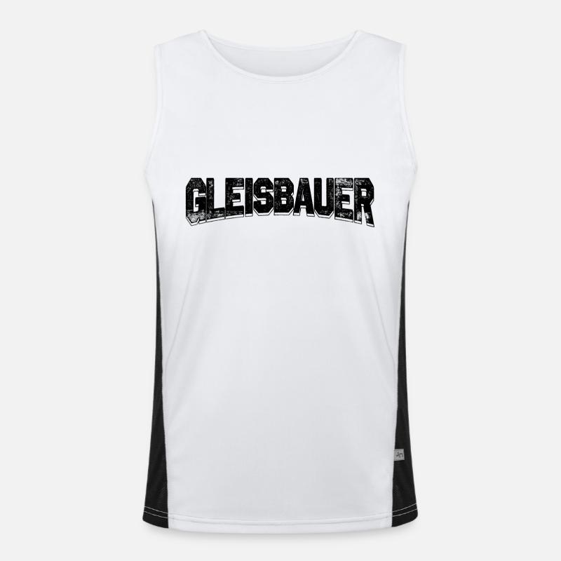 Constructeurs de pistes Débardeur respirant contrasté Homme 