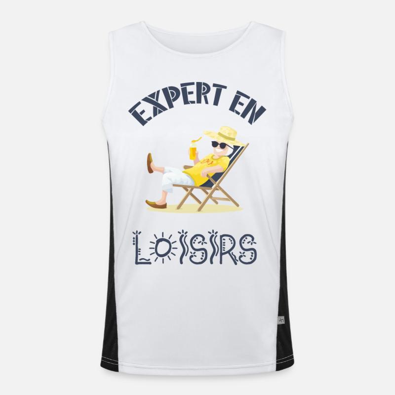 Expert en loisirs Débardeur respirant contrasté Homme 