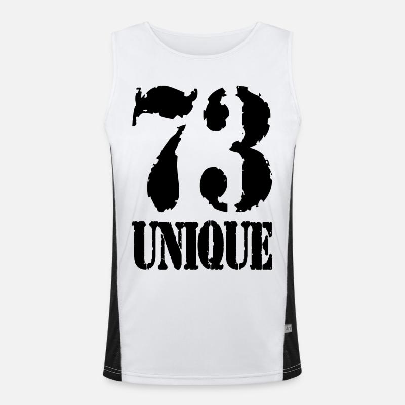 73 Funktionelles Kontrast-Tank Top für Männer 