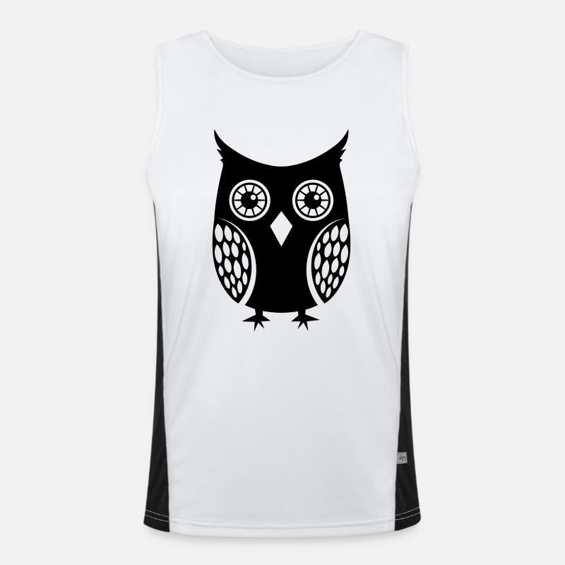 Hibou Débardeur respirant contrasté Homme 