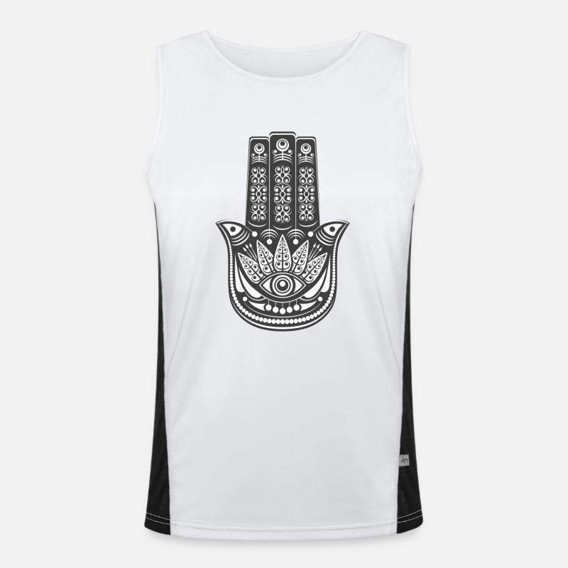 Fatma's hand Men's Functional Contrast Tank Top 