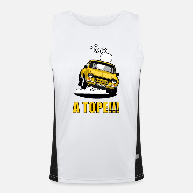 A TOPE Men's Functional Contrast Tank Top 