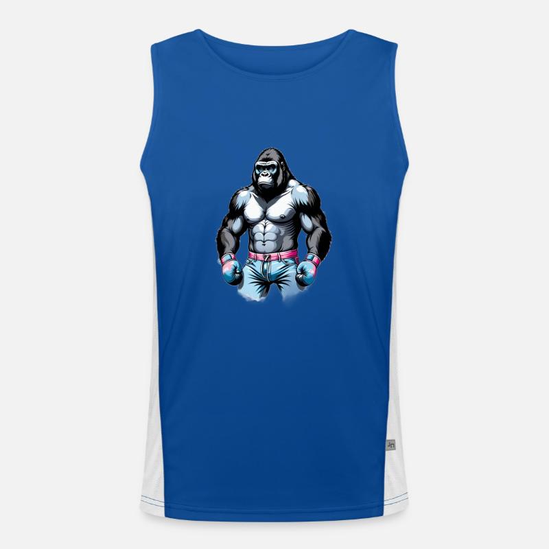 Gorille Boxe Débardeur respirant contrasté Homme 