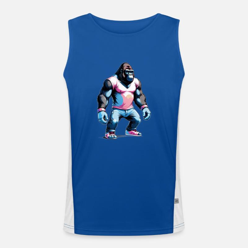 Boxe Boxeur Gorille Débardeur respirant contrasté Homme 