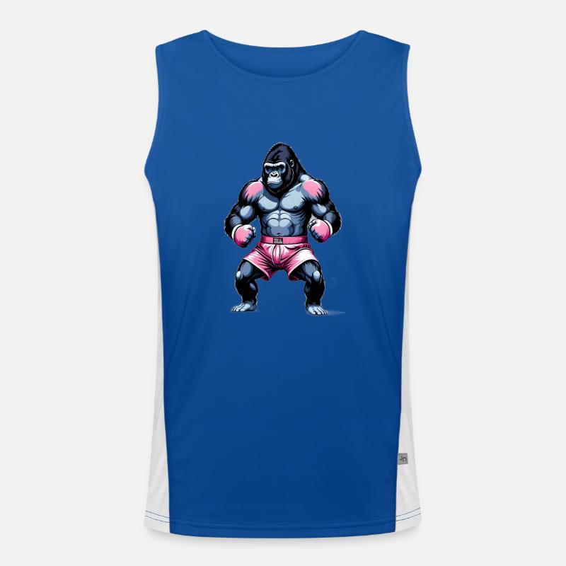 Boxe Boxeur Gorille Débardeur respirant contrasté Homme 