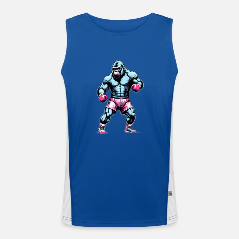 Boxe Boxeur Gorille Débardeur respirant contrasté Homme 