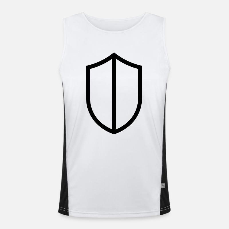 shield Men's Functional Contrast Tank Top 