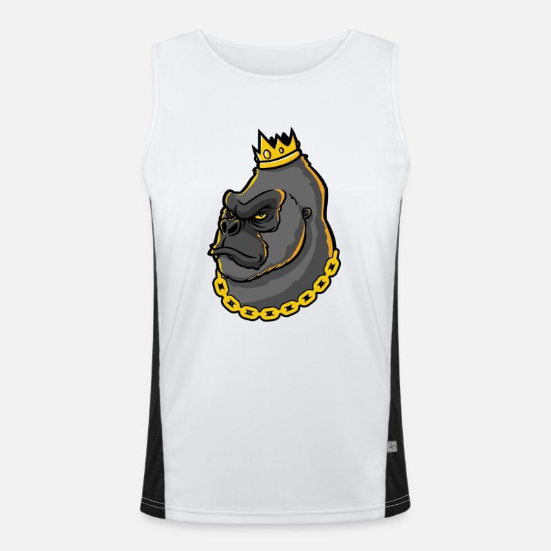 Gorille - Gorilla King Débardeur respirant contrasté Homme 