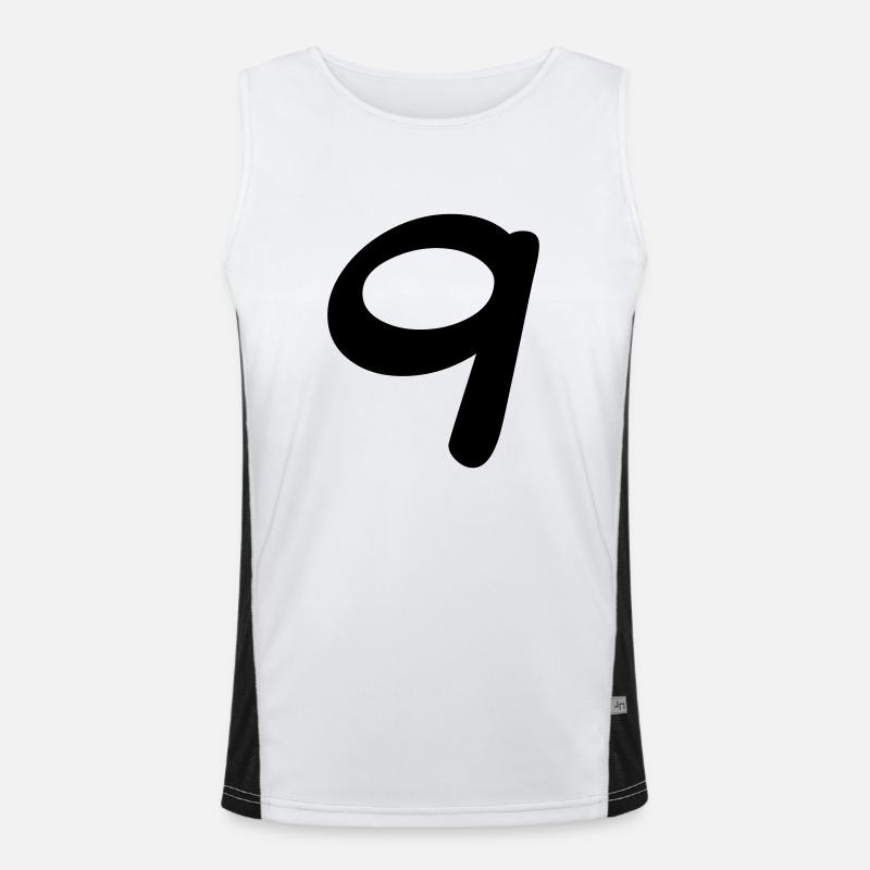 Neun Funktionelles Kontrast-Tank Top für Männer 