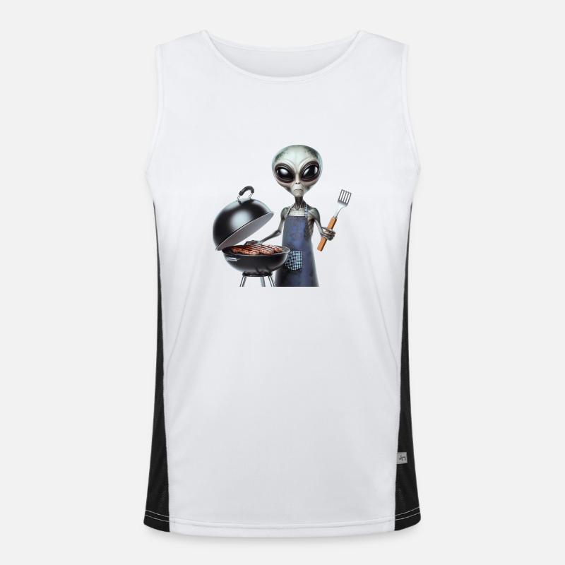 Alien Koch Men's Functional Contrast Tank Top 