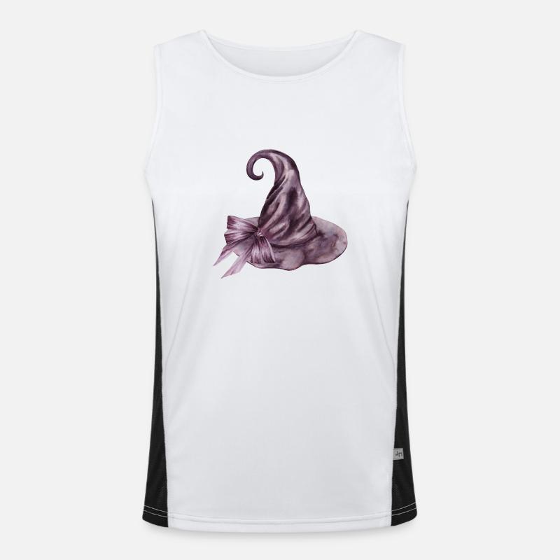 Witch Hat Men's Functional Contrast Tank Top 