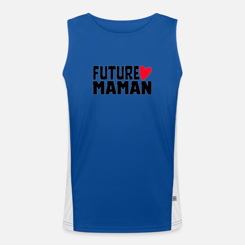 FUTURE MAMAN 3 Débardeur respirant contrasté Homme 