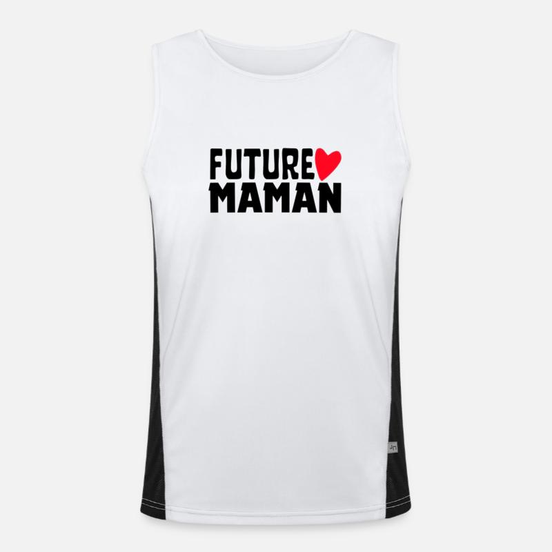 FUTURE MAMAN 3 Débardeur respirant contrasté Homme 