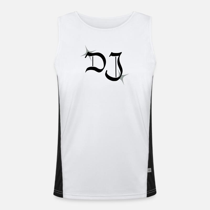 monogramme DJ Débardeur respirant contrasté Homme 