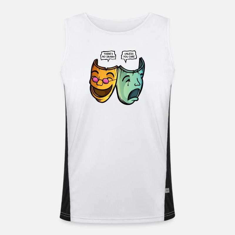 Drama Men's Functional Contrast Tank Top 