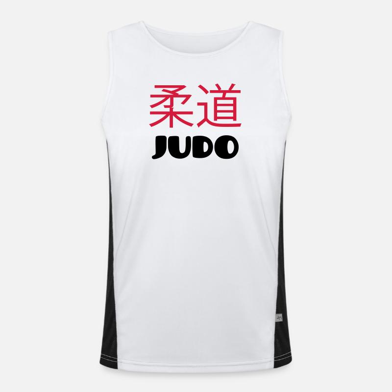 Judo (V) Men's Functional Contrast Tank Top 