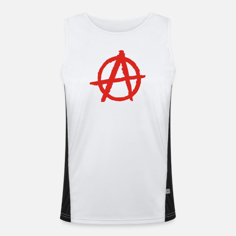 anarchy Men's Functional Contrast Tank Top 