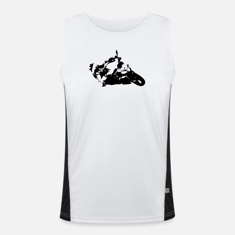 Tuono Funktionelles Kontrast-Tank Top für Männer 