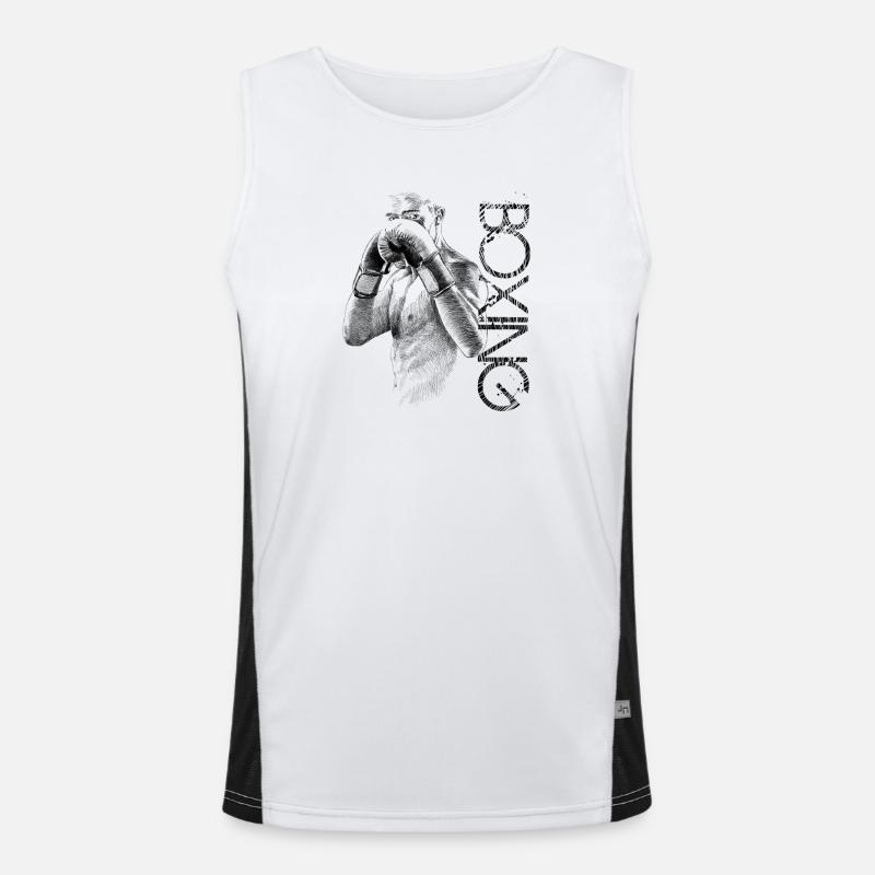 Boxer Men's Functional Contrast Tank Top 