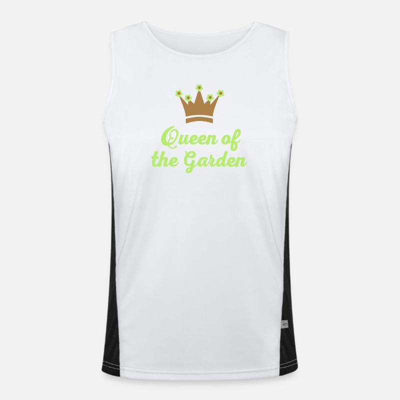 Garten Funktionelles Kontrast-Tank Top für Männer 