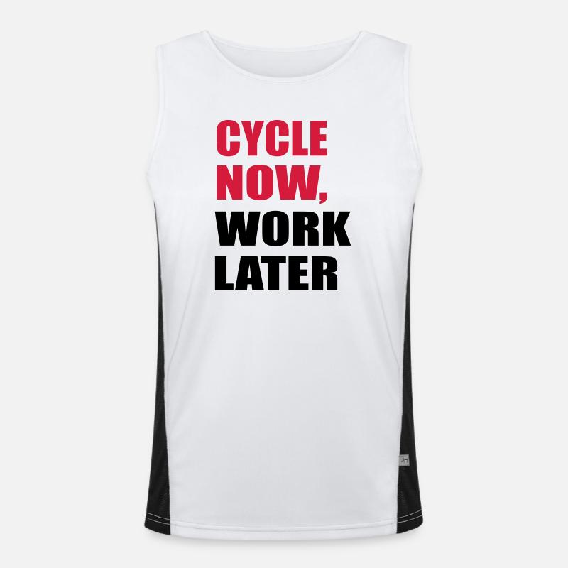 Cyclisme Débardeur respirant contrasté Homme 